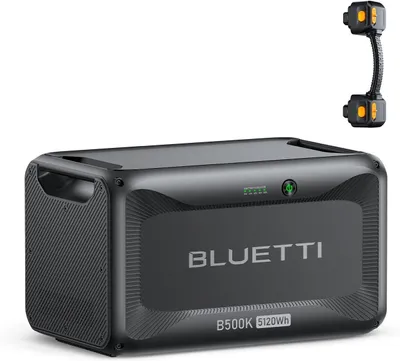 Obrázek produktu pro BLUETTI B500K rozšiřující baterie pro Power Station Apex 300, 5120Wh LiFePO4 baterie, přídavný modul pro solární generátor pro domácí zálohování, off-grid (CA90 součástí balení)