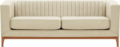 Produktbild von Dreisitzer-Sofa Slender Wood-Velluto 2-aveo