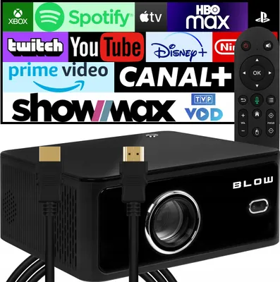 Produktbild von Tragbarer Projektor Mit Lautsprecher Android Smart Tv Wifi Fullhd 4K