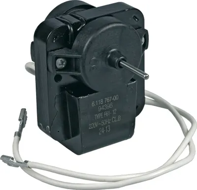 Produktbild von Ventilator Lüfter Motor Kühlgebläse Gebläse Kühlgerätelüftermotor Ventilatormotor Kühlautomat Kühlschrank Kühlautomat Original Liebherr 6118767 fkdv37 fkdv43