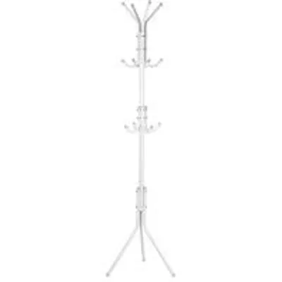 Immagine prodotto di Portaabiti stabile con 12 ganci - Base a treppiede - Altezza 174 cm - Ideale per abiti e borse - Design salvaspazio