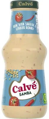 Produktbild von Calvé Samba Sauce 320 ml – Würzige, aromatische Sauce für Fleisch & Snacks