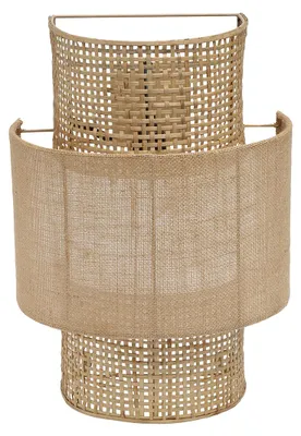 Immagine prodotto di Applique Bazar Bizar in rattan marrone, dimensioni 30x20x41 cm