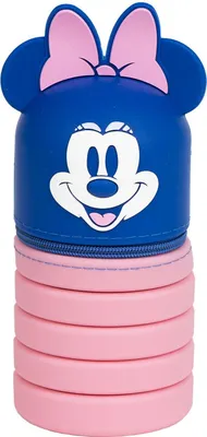 Zdjęcie produktu dla Piórnik Disney Minnie Mouse 3D silikonowy piórnik dla dzieci