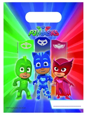 Image de Pochette cadeau Héros du pyjama 6pcs