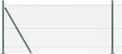 Obrázok produktu pre Maison Exclusive - Stĺp na plot. Zelená 10 x 0,8 m (40 x 40 mm sieťovina)