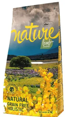 Obrázok produktu pre NATURE, bezobilné, holistické krmivo pre psov s jahňacím mäsom - suché krmivo - 2 kg