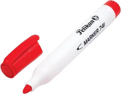 Produktbild von Pelikan 741, 10 Stück(e), Rot, Rundspitze, Rot, Weiß, Rund