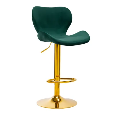 Obrázok produktu pre 4Rico Bar Hocker QS-B15 zamatovo zelený