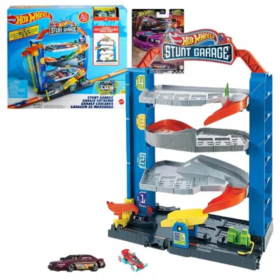 Produktbild von Hot Wheels Boulevard Parkhaus mit Aufzug & Autos