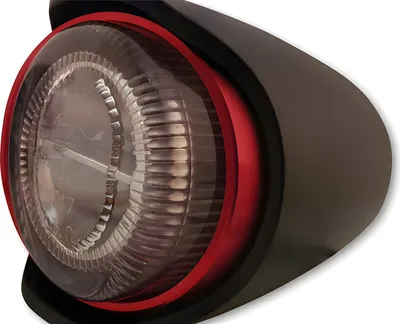 Zdjęcie produktu dla HIGHSIDER pro Akron-X LED światło tylne, światło hamowania, kierunkowskaz czarny/przyciemniany 3w1, homologacja E (para)