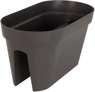Produktbild von Artevasi Capri Balcony Plant Box, Anthrazit, 26,8 l, 300 mm, 600 mm, 300 mm, 6 Stück(e)