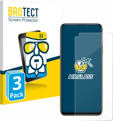 Produktbild von 3x BROTECT Schutzglas für Xiaomi Mi 10T Pro 5G Schutzfolie Panzer Folie Glas Display Schutz klar