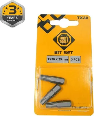 Immagine prodotto di Bit Di Cacciavite Tx30X25Mm 3Pcs