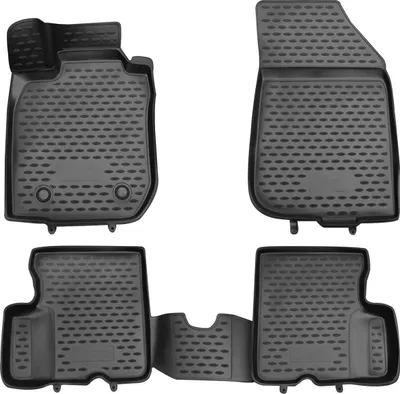 Immagine prodotto di 2010-2016 Dacia Duster tappetini TPE nero 4 pezzi