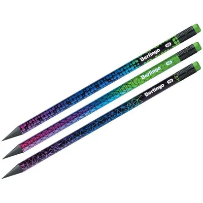 Image de Crayon de bois noir HB MIX