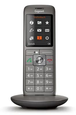 Produktbild von Gigaset CL660HX, DECT-Telefon, Freisprecheinrichtung, 400 Eintragungen, SMS (Kurznachrichtendienst), Grau