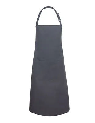 Obrázok produktu pre Karlowsky BLS 9 | Nadrozmerná zástera s podbradníkom Basic so sponou a vreckom - Farba: Sand (približne Pantone 7529C) - Rozmery: 100 x 100 cm