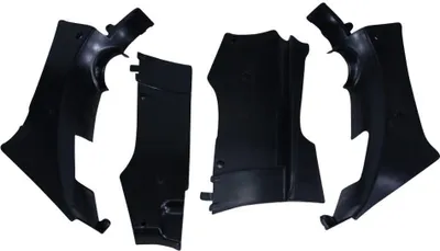 Image de Jeu de carénage en plastique noir pour Zündapp KS 50 80 Typ 529