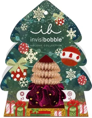 Produktbild von invisibobble 50090173, Haargummi-Set, Gold, Rot, Einfarbig, Erwachsene, 4 Stück(e)