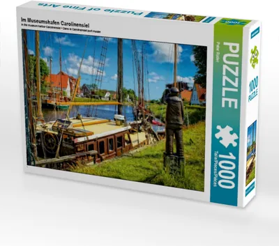 Produktbild von Calvendo Im Museumshafen Carolinensiel 1000 Teile Puzzle quer 640x480mm, Roder Peter; 7379135