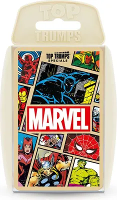 Produktbild von Top Trumps - Marvel Comics Retro Kartenspiel Quartett