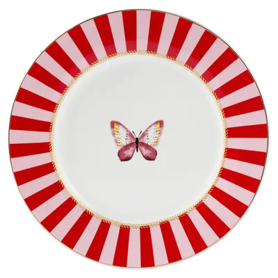 Immagine prodotto di Clayre & Eef, piatto per la colazione, bianco, in porcellana