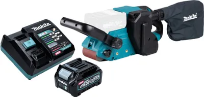 Produktbild von Makita BS 001 GD101 Akku Bandschleifer 40 V max. 76 x 533 mm Brushless + 1x Akku 2,5 Ah + Ladegerät