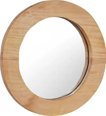 Obrázek produktu pro vidaXL Nástěnné zrcadlo 40 cm Teak Round