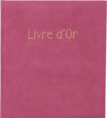 Produktbild von Exacompta Gästebuch, 140 Seiten, Goldschnitt, Skandi - Altrosa - 390E