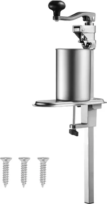 Produktbild von Gewerblicher Dosen- und Konservenöffner - Manueller Tischdosenöffner - Für Dosen bis 30 cm Höhe - Höhenverstellbar - Mit Schrauben und Tischklemme - Für Gastronomie