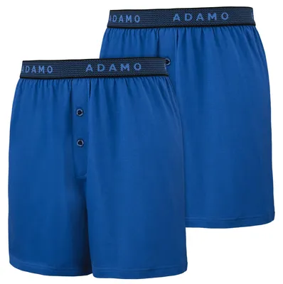 Produktbild von Adamo 2er-Pack Boxershorts Übergröße royalblau