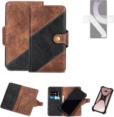 Produktbild von K-S-Trade Handyhülle Schutzhülle Bookstyle Case kompatibel mit Xiaomi Civi 2 Klapphülle Cover Hülle Schutztasche 1x