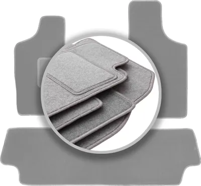 Obrázok produktu pre Autokoberce velúrové pre: Chrysler Grand Voyager III (2000-2008) Šedé na Mieru
