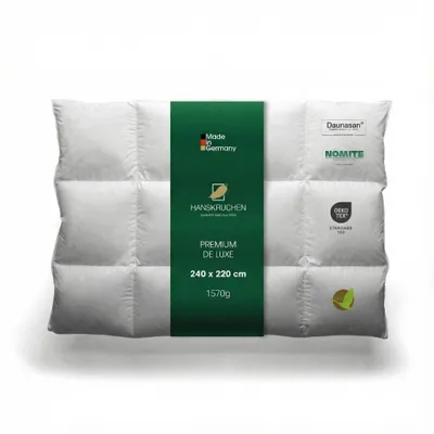 Produktbild von Hanskruchen Daunendecke Premium de Luxe 240 x 220 cm Warm