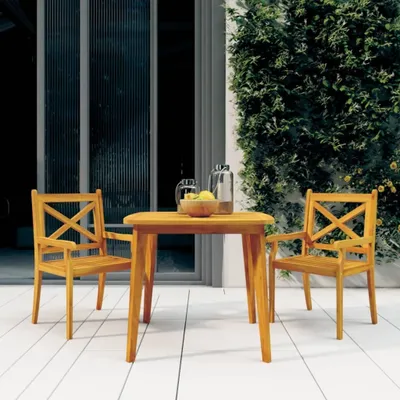 Immagine prodotto di Maison Exclusive - Tavolo da giardino 85x85x75 cm in legno massello di acacia