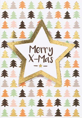 Produktbild von Weihnachten  Glückwunschkarte im Format 115 x 17cm mit Umschlag