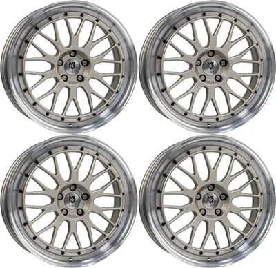 Zdjęcie produktu dla MB Design Felgen LV1 7.5Jx18 ET 45 5x112 Diamant Silber 4-LV17518455RZ-CH4 kompatibel mit MINI Cooper SE Clubman One Cooper Countryman One Cooper
