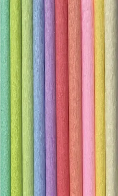 Image de Mélange de papier crêpé Interdruk couleurs pastel 10 rouleaux