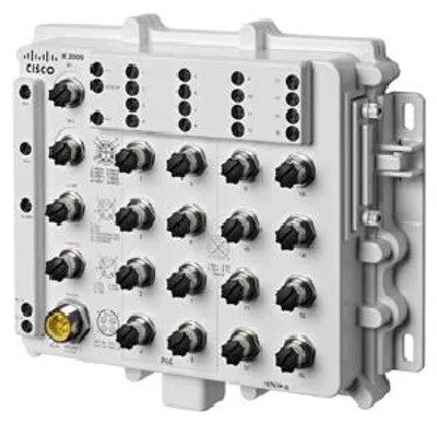 Obrázok produktu pre Cisco IE-2000-16T67P-G-E, Riadený, L2, Gigabit Ethernet (10/100/1000), Podpora napájania cez Ethernet (PoE), Montovateľné na stenu