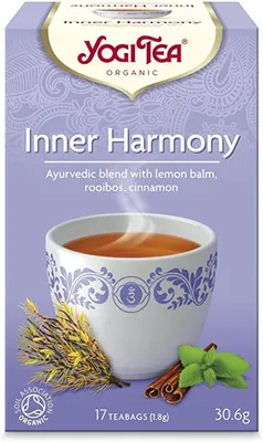 Obrázek produktu pro Yogi Tea®Ajurvédský čaj Vnitřní harmonie (17ks), 48125