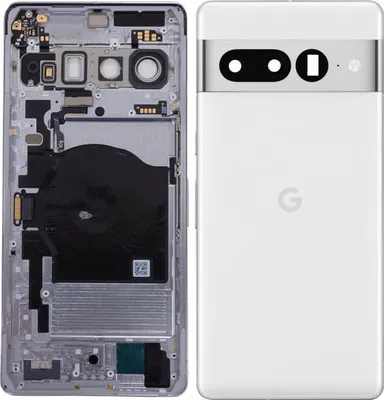 Obrázek produktu pro Originální pouzdro Google Pixel 7 Pro Kryt baterie Zadní kryt Sněhový přijatelný