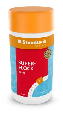 Produktbild von Steinbach Poolpflege Superflock flüssig 1 L, Flockungsmittel