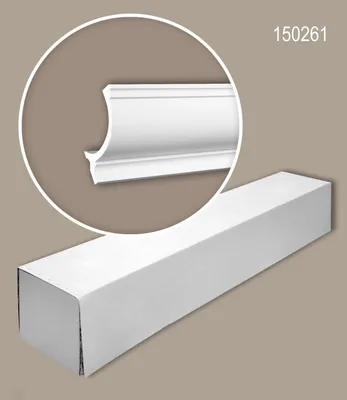 Produktbild von Profhome 150261 Eckleisten 1 Karton SET mit 6 Zierleisten | 12 m