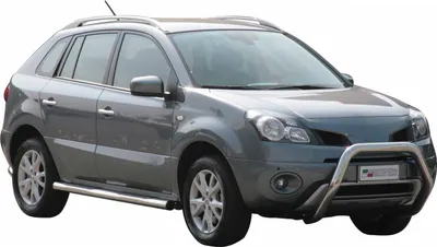 Image de Pare-buffle Avant pour Renault Koleos 2008-2011 76 mm en Acier Gris