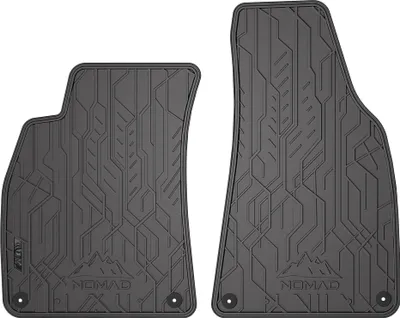 Produktbild von Fußmatten Gummimatten Antirutsch für Seat Exeo 2008-2013 Gummi Schwarz 2 tlg