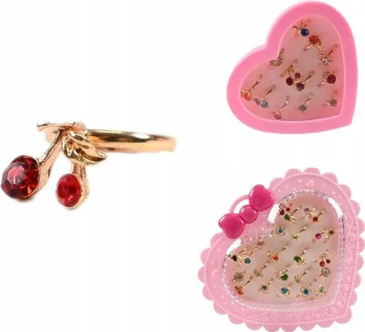 Produktbild von Goldener Kinderring Verstellbar Mädchen - Edler Schmuck Geschenkidee Verschiedene Motive