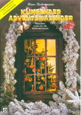 Produktbild von Klingender Adventskalender, 1-2 Sopran-Blockflöten (Querflöte): Orffsches Instrumenten ad lib.