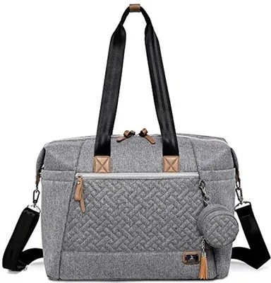 Produktbild von Wasserdichte Wickeltasche mit Wickelauflage und Schnullerhalter – Multifunktionale Wickeltaschen für Eltern