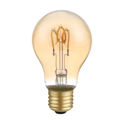 Image de LED Spirale Filament Forme Ampoule A60 3W E27 extra blanc chaud 1800K DIMMBAR